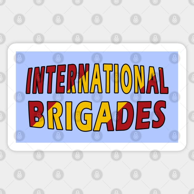 The International Brigades Sticker by Lyvershop